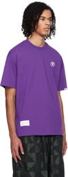 AAPE by A Bathing Ape Purple Patch T-Shirt