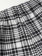 ZEGNA x The Elder Statesman - Straight-Leg Checked Wool and Cashmere-Blend Shorts - Blue