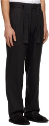 COMMAS Black Tailored Trousers