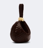 Amanu Zambia Small leather top-handle bag