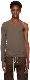 Rick Owens Gray Ziggy Banana Tank Top