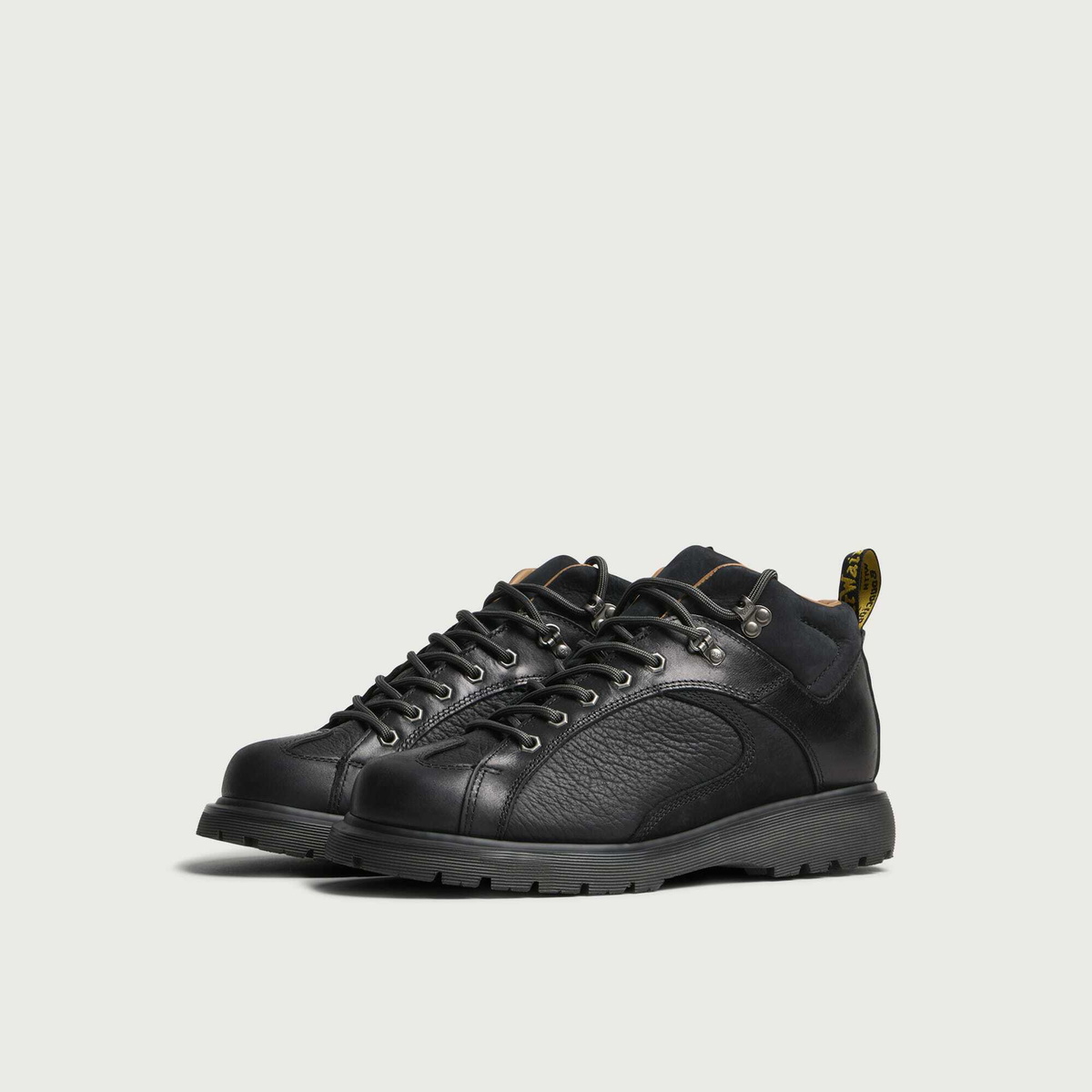 Dr. Martens Men's ALP Boot Lace Up Boot in Black Old Harness