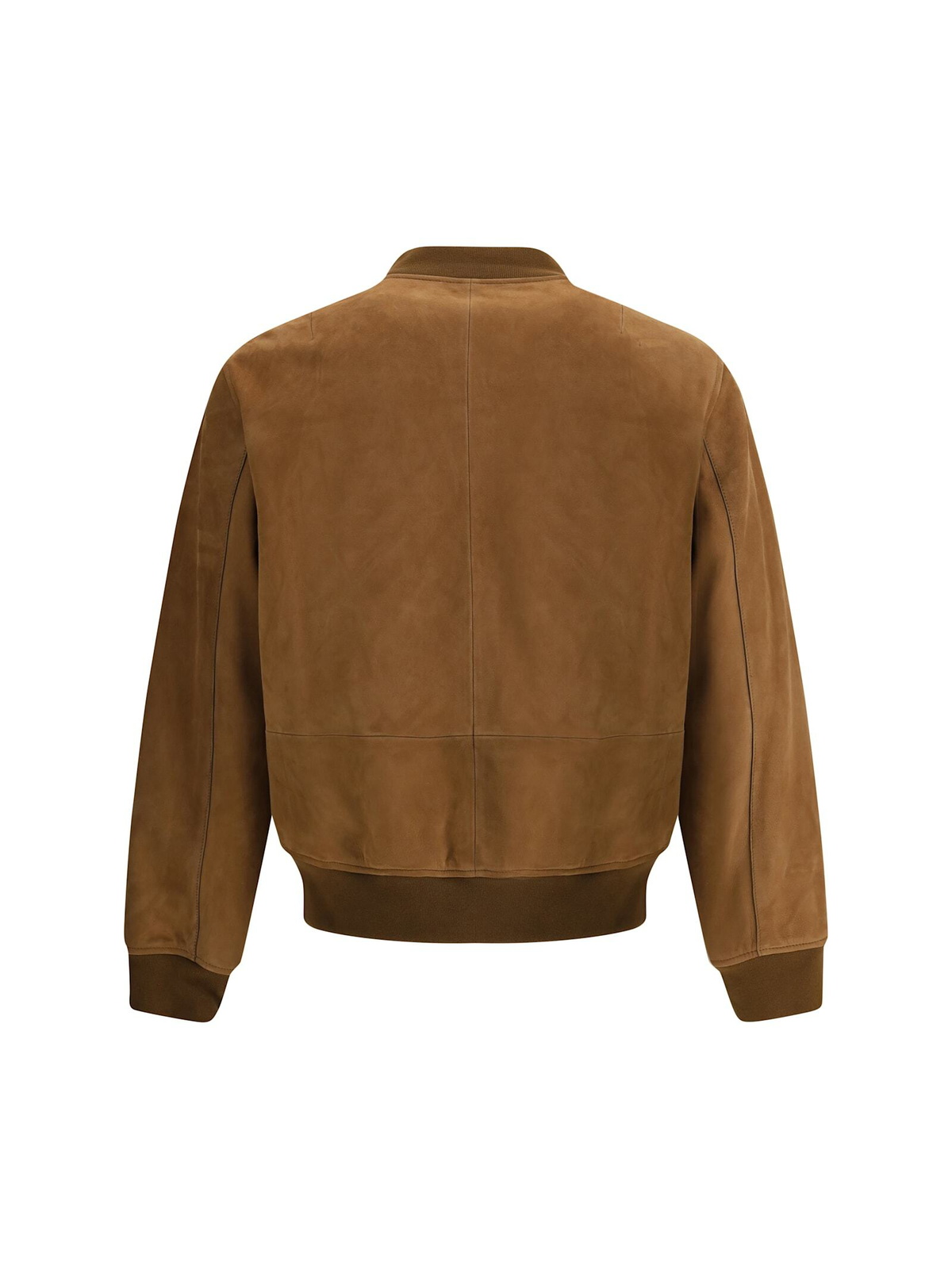 Yves Salomon Suede Bomber Jacket