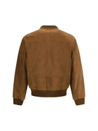 Yves Salomon Suede Bomber Jacket