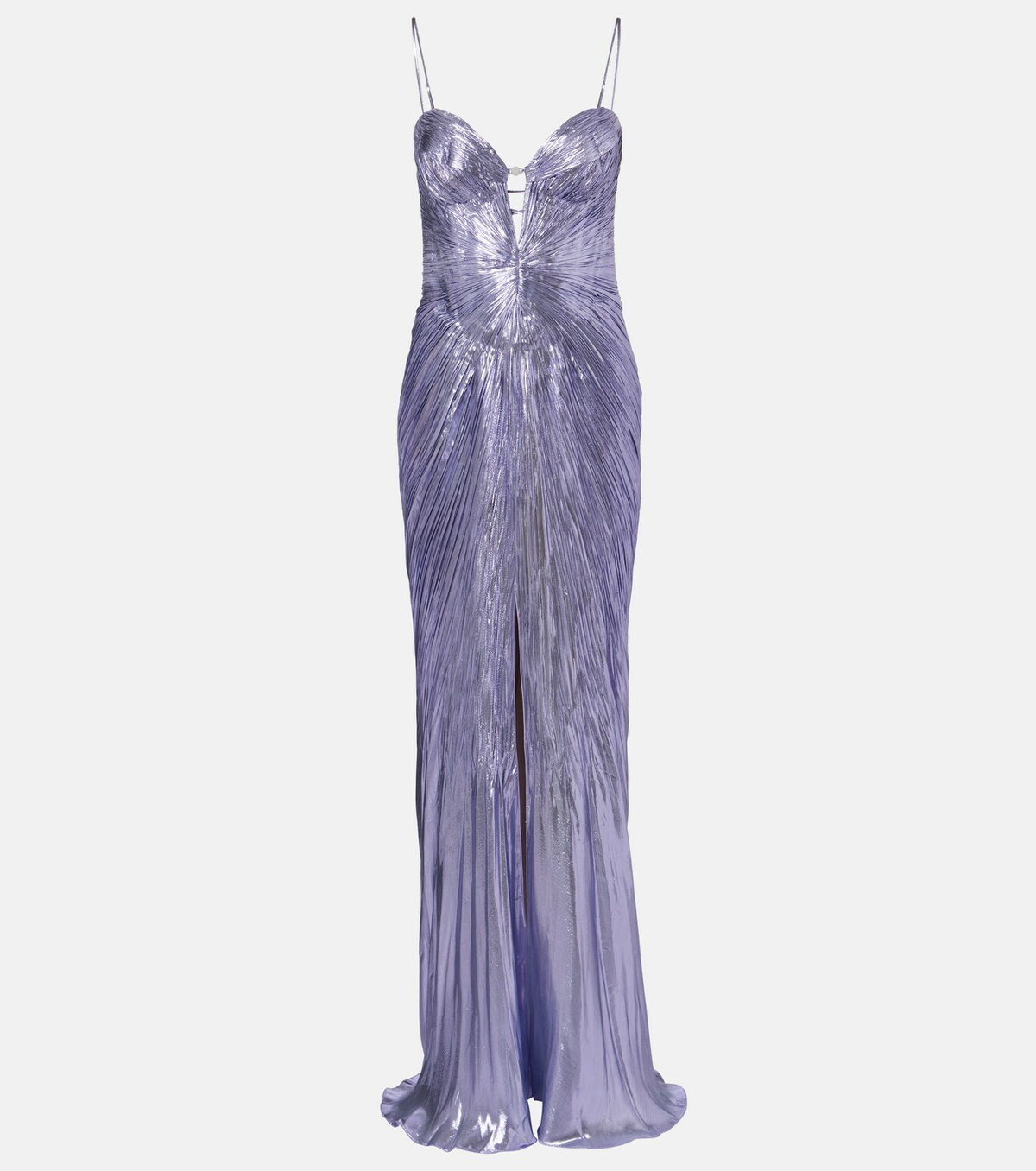 Maria Lucia Hohan Sara silk-blend bustier gown