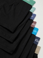 Calvin Klein Underwear - Seven-Pack Stretch-Cotton Trunks - Black