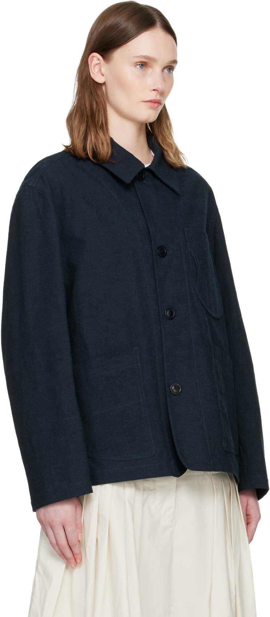YMC Navy Construction Jacket