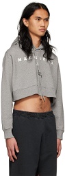 MM6 Maison Margiela SSENSE Exclusive Gray Cotton Hoodie