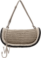 JW Anderson Gray Bumper-15 Crochet Bag