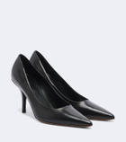 The Row Rita leather pumps
