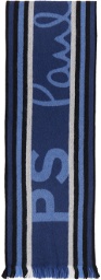 PS by Paul Smith Blue 'PS' Team Scarf