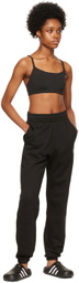 adidas Originals Black Recycled Polyester Sports Bra