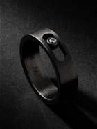 Messika - Move PM Graphite Titanium Diamond Ring - Silver