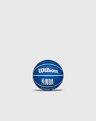 WILSON NBA DRIBBLER BASKETBALL DALLAS MAVERICKS Blue Mens Sports Equipment