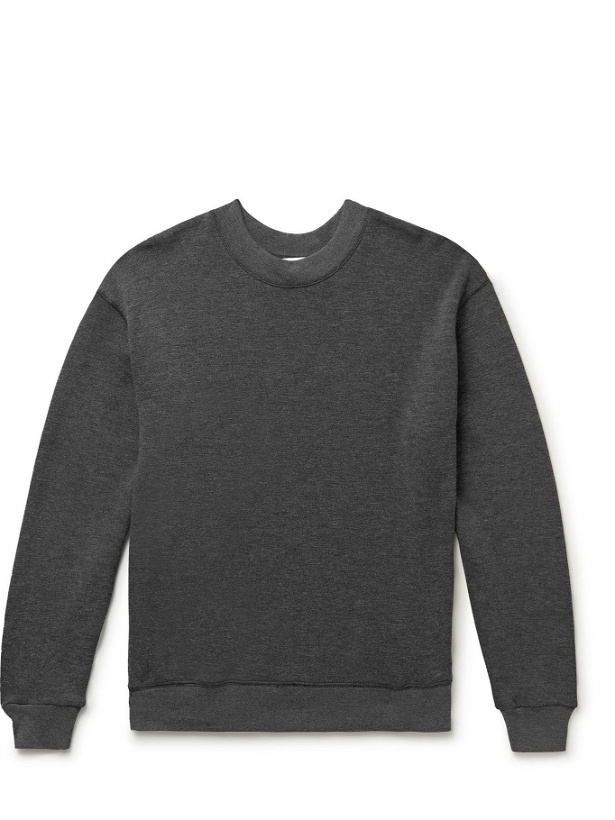 Photo: Entireworld - Cotton-Blend Jersey Sweatshirt - Gray