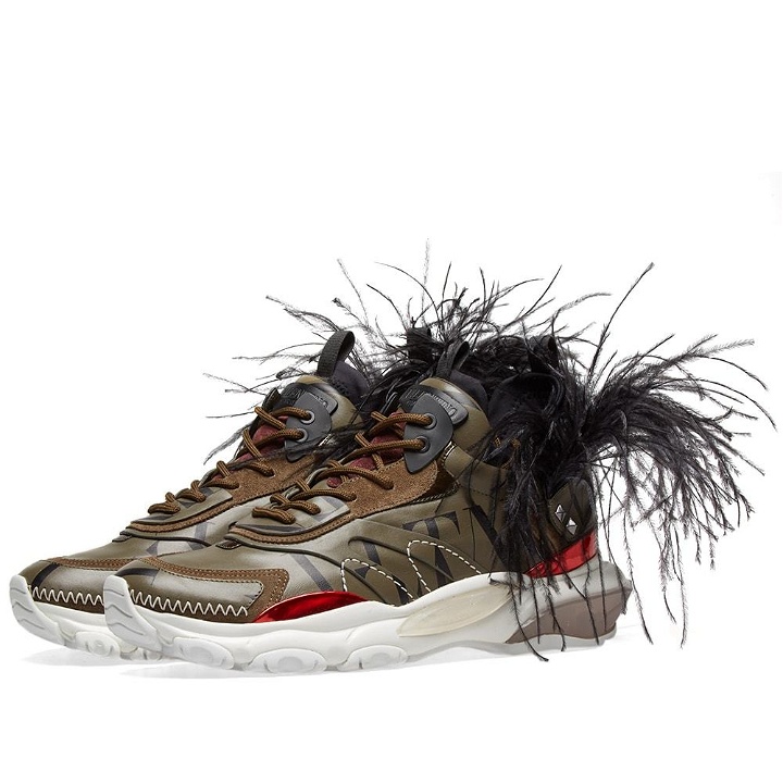 Photo: Valentino Feather Show Sneaker