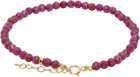 JIA JIA Red July Birthstone Ruby Bracelet