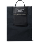 Acne Studios - Leather-Trimmed Nylon Tote Bag - Black
