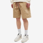 Moncler Men's Drawstring Short in Beige