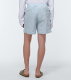 Adish - Logo cotton-blend shorts