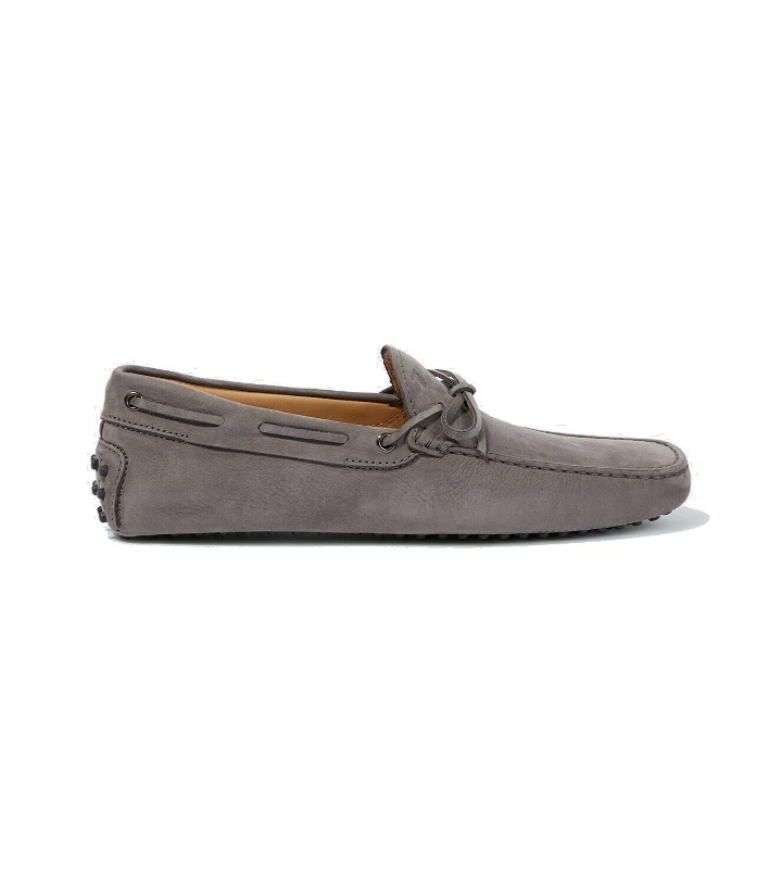 Photo: Tod's Gommino suede loafers