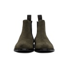 PS by Paul Smith Khaki and Black Gerald Chelsea Boots