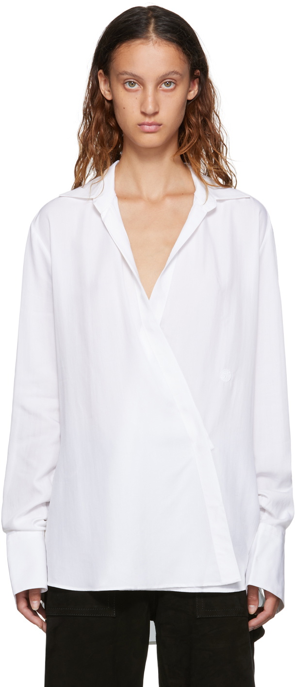 Saks Potts White Irene Shirt Saks Potts