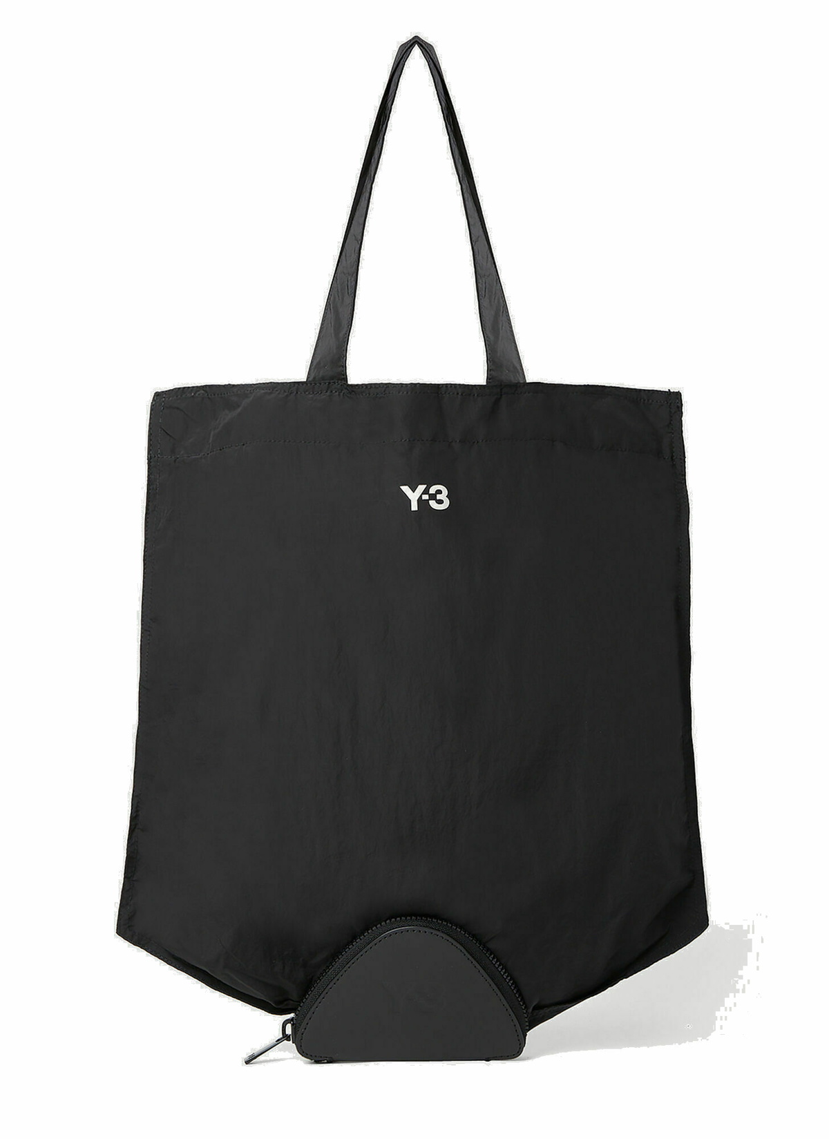 Y-3 - Packable Tote Bag in Black Y-3