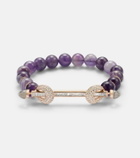 Ananya Chakra 18kt rose gold bracelet with gemstones