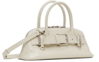 OSOI Off-White Zip Brocle Mini Bag
