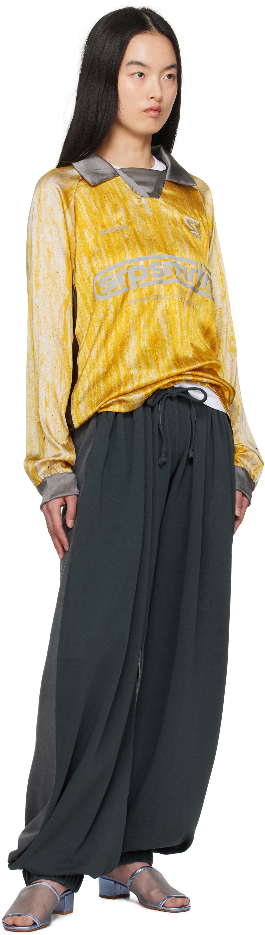 Serapis Yellow Drips Polo