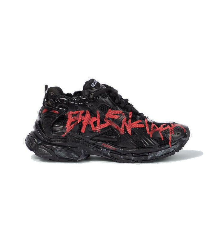 Photo: Balenciaga Runner Graffiti printed sneakers