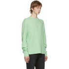 Acne Studios Green Wool and Cashmere Sweater
