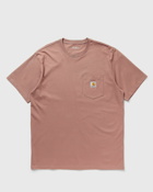 Carhartt Wip Pocket T Shirt Brown - Mens - Shortsleeves