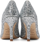 Repetto Silver Cendrillon Heels