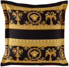 Versace Black & Red 'I Love Baroque' Pillow