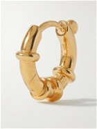 Maria Black - Gold-Plated Single Hoop Earring