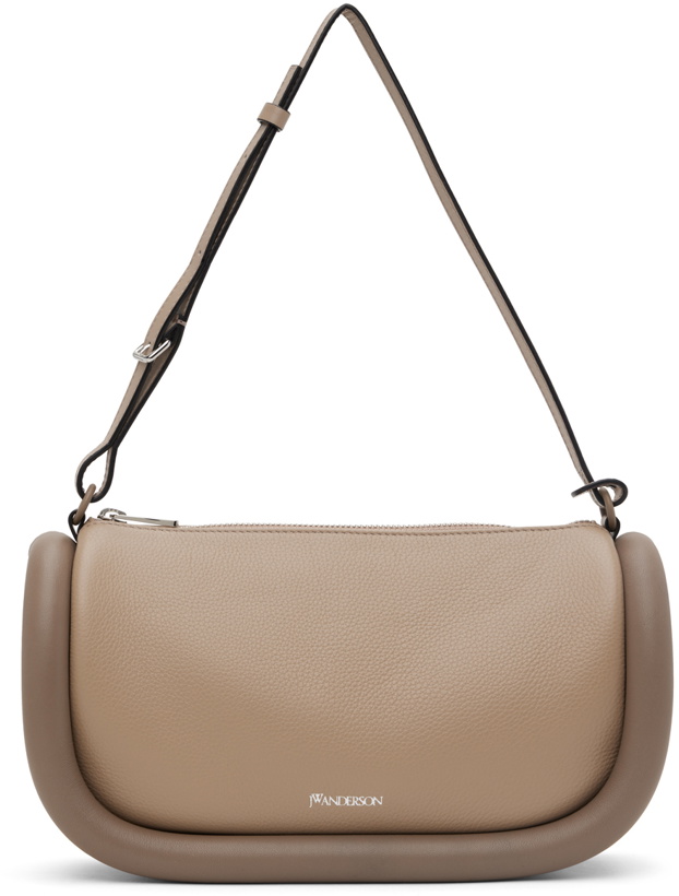 Photo: JW Anderson Taupe Bumper-15 Leather Shoulder Bag