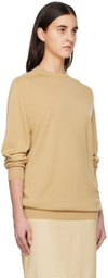 The Row Beige Tana Sweater