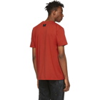 Marcelo Burlon County of Milan Red Close Encounters Of The Third Kind Edition Spaceships T-Shirt