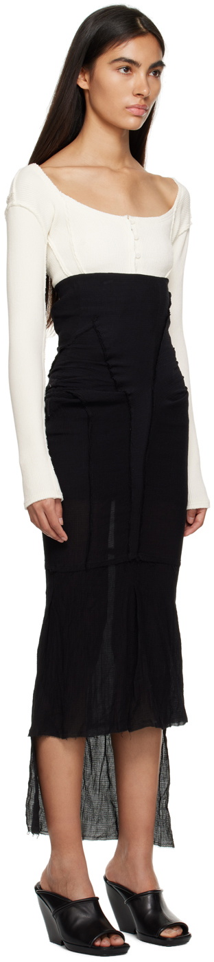 Talia Byre Black Fishtail Maxi Skirt