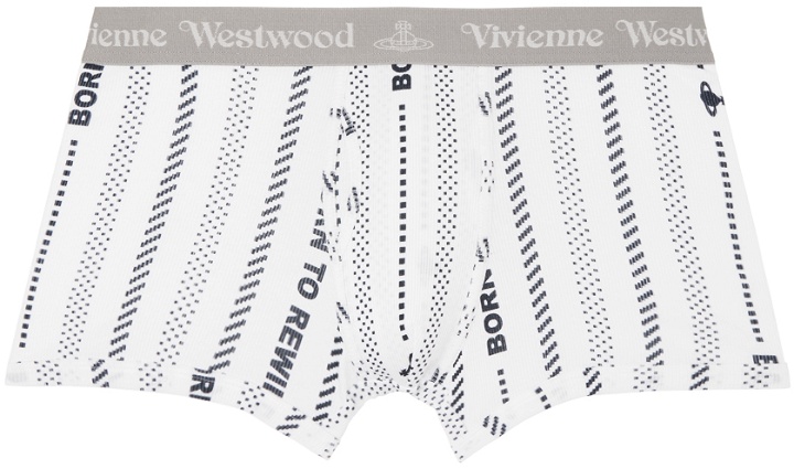 Photo: Vivienne Westwood White Printed Boxers