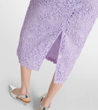 Carolina Herrera Lace guipure pencil skirt