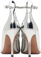 Valentino Garavani Silver Tan-Go 100 Heels