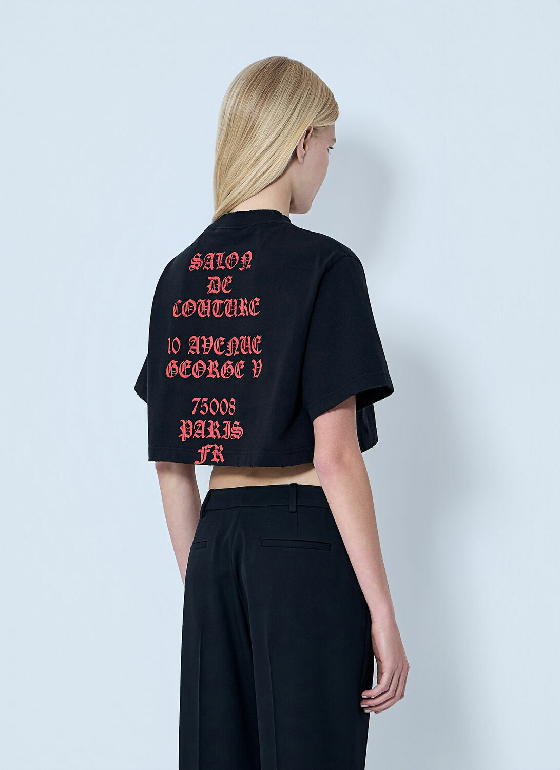 Balenciaga Cropped T-Shirt