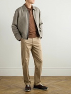Dunhill - Slim-Fit Cashmere Polo Shirt - Brown