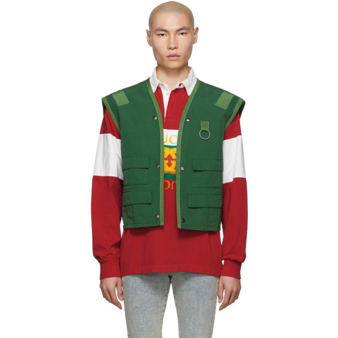 Photo: Gucci Green Ring Vest