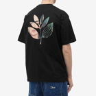 Magenta Men's Frida Plant T-Shirt in Black