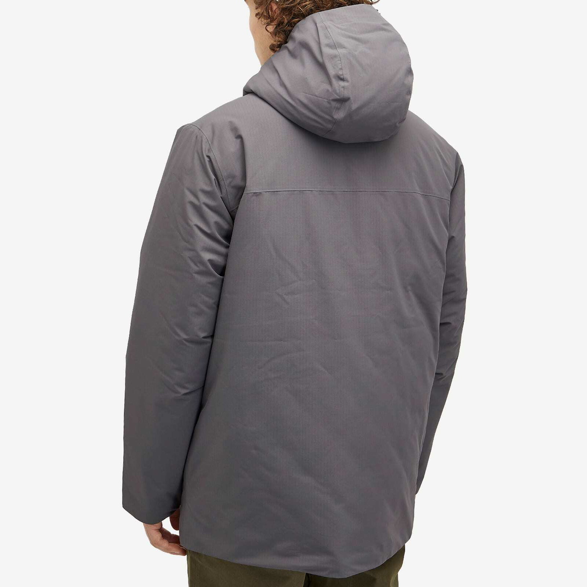Patagonia Men's Windshadow Parka Jacket in Forge Grey