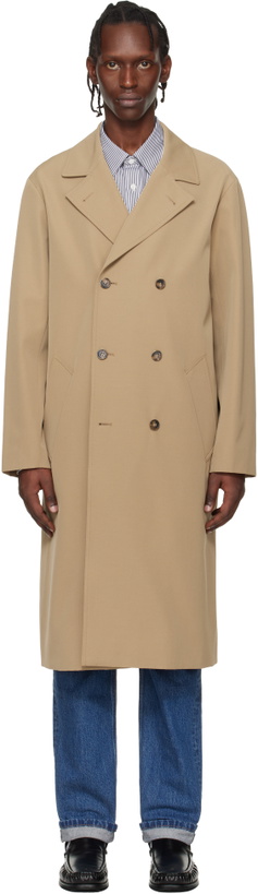 Photo: A.P.C. Beige Croisé Coat